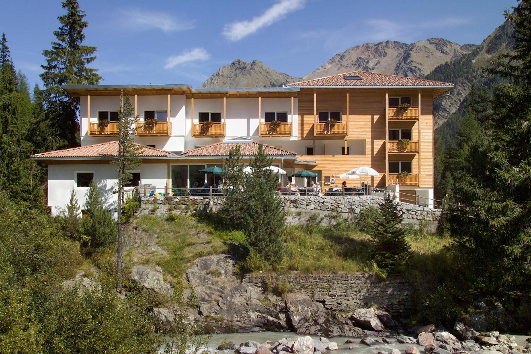 Hotel Zum See Martell Exteriör bild